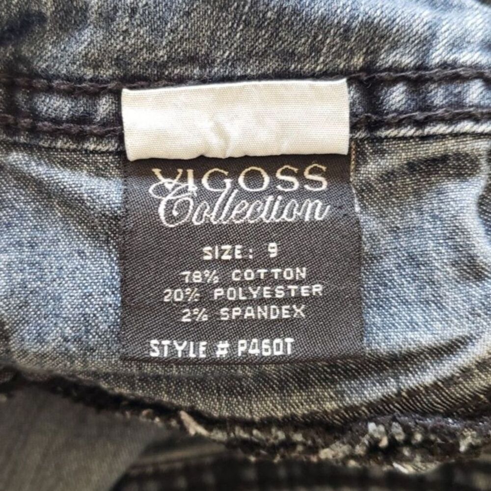 Vigoss Collection - The Legging - Super Stretch Skinny - Dark Wash - Size 9 - Picture 8 of 8